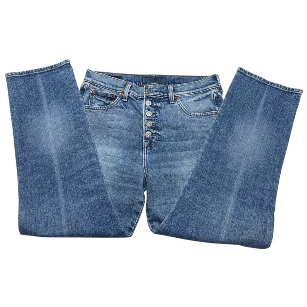Lucky Brand High Rise Cropped Denim Size 4